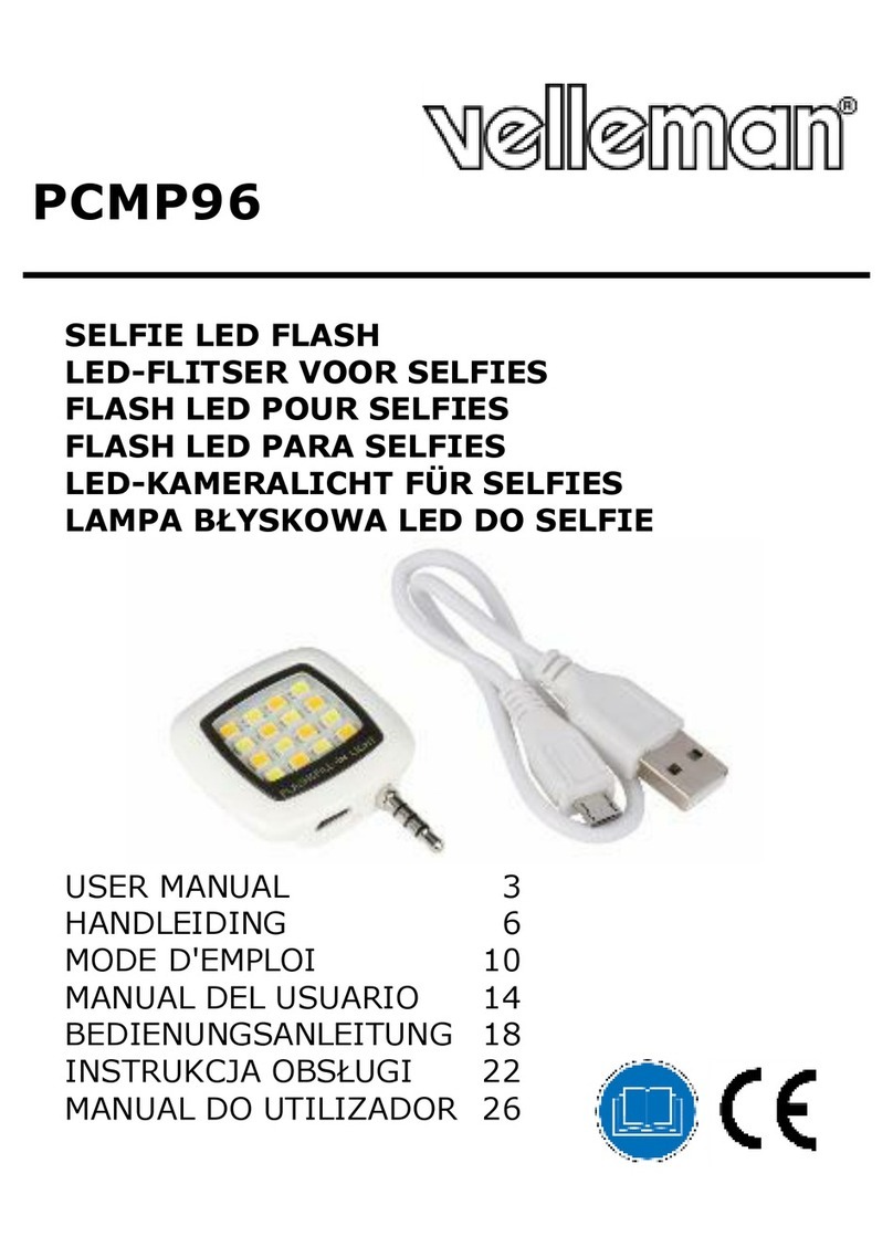 Velleman PCMP96 User manual