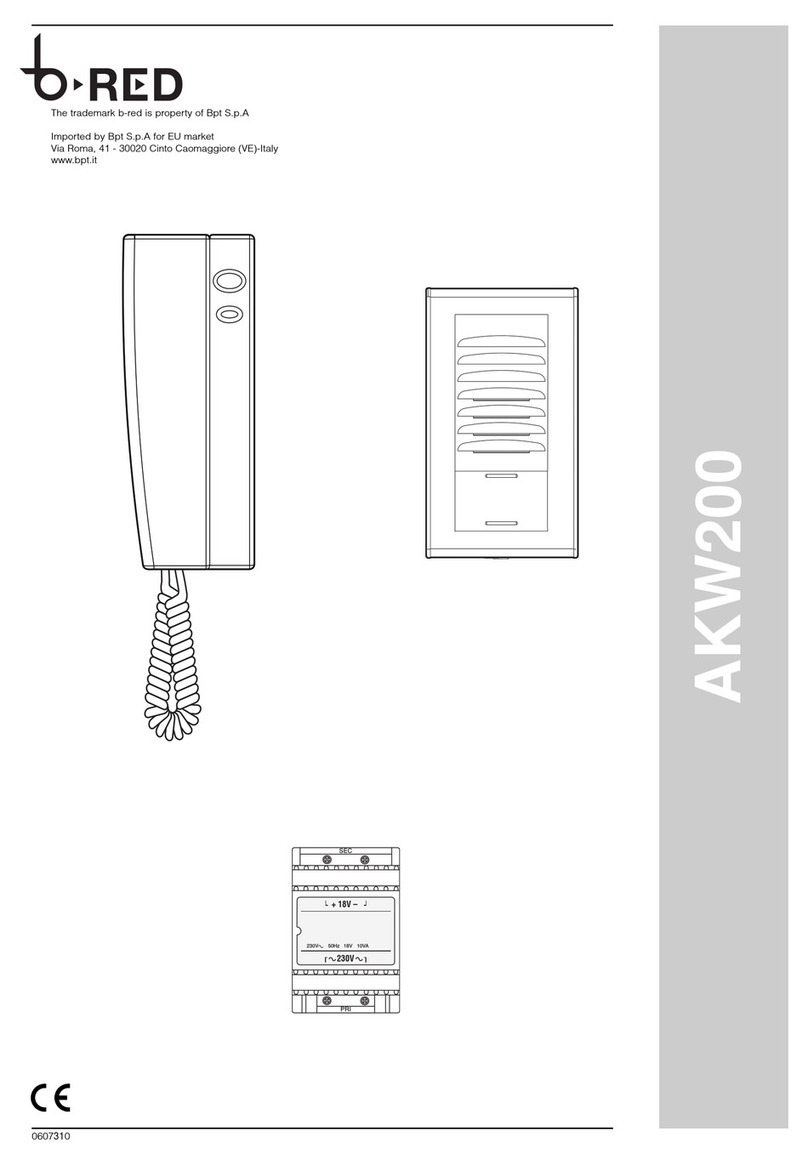 b-red AKW200 manual