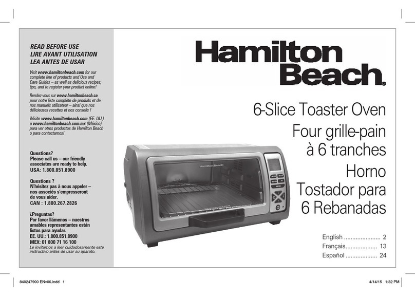 Hamilton Beach 31128 manual