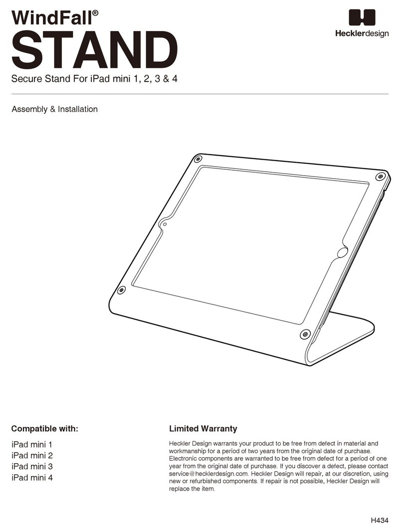 Heckler Design H434 Assembly & installation