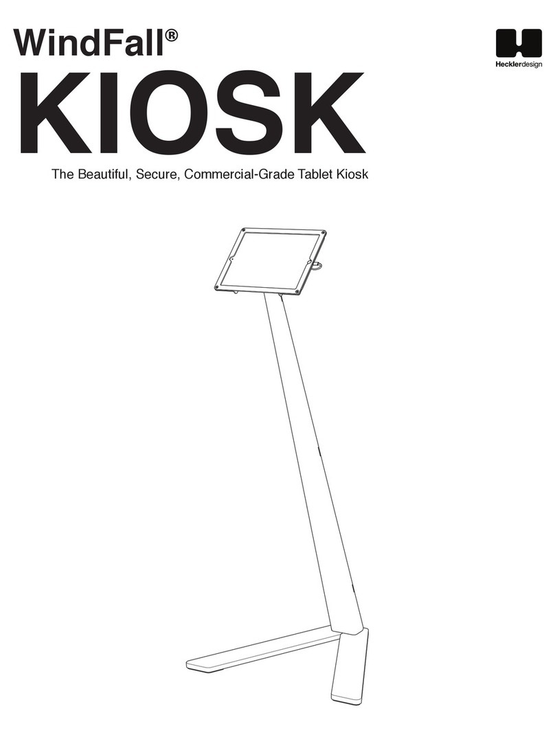 Heckler Design WindFall KIOSK User manual
