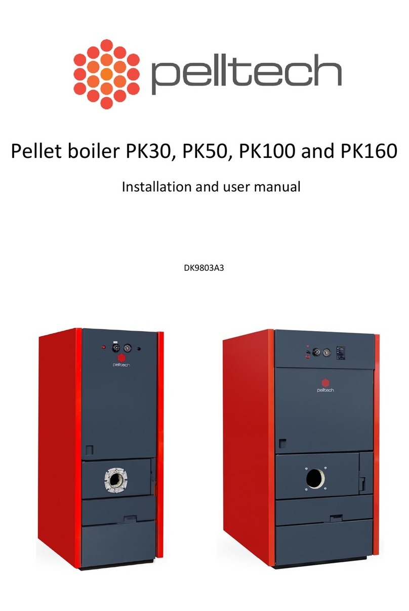 Pelltech PK100 Installation and user manual Pelltech PK100 Installation and user manual
