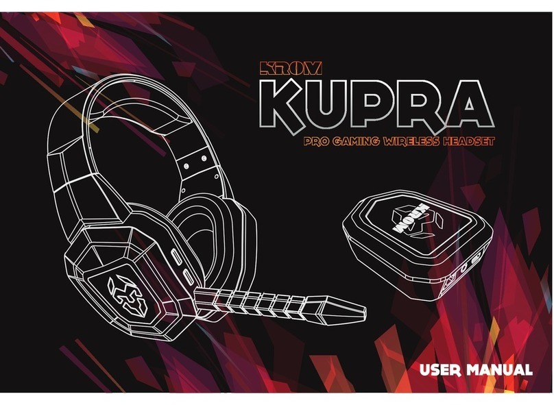 KROM KUPRA user manual