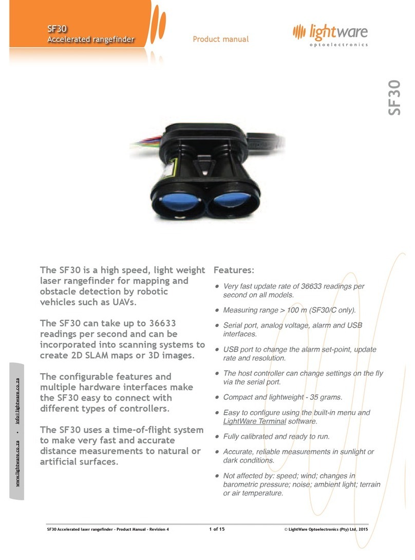 Lightware SF30/B User manual
