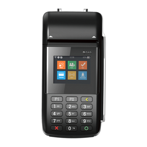 PAX D210-W User manual