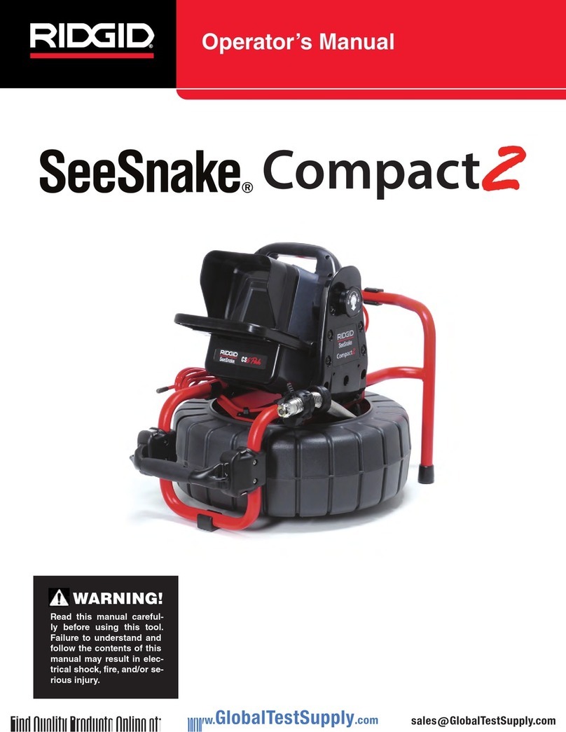 RIDGID seesnake compact2 Operator's manual