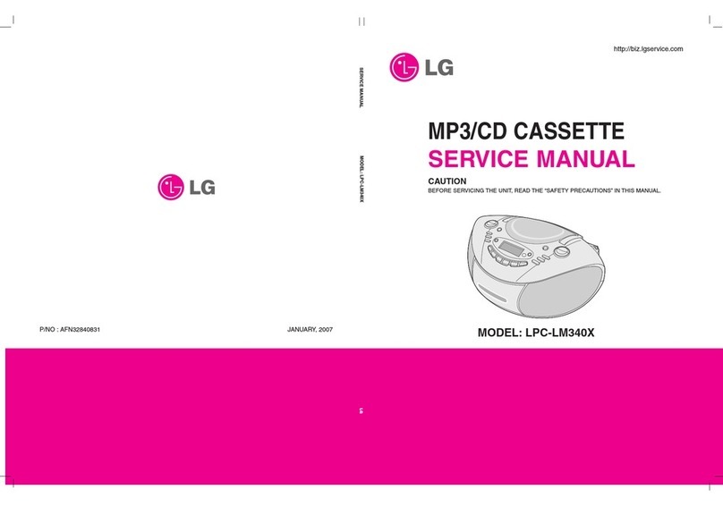 LG LPC-LM340X User manual