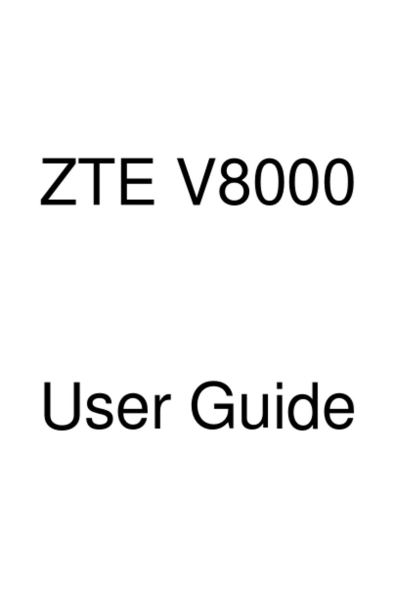 Zte V800 User manual