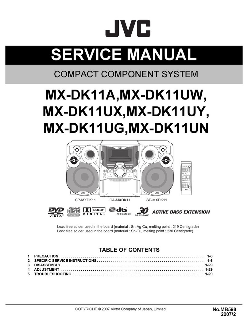 JVC MX-DK11A User manual