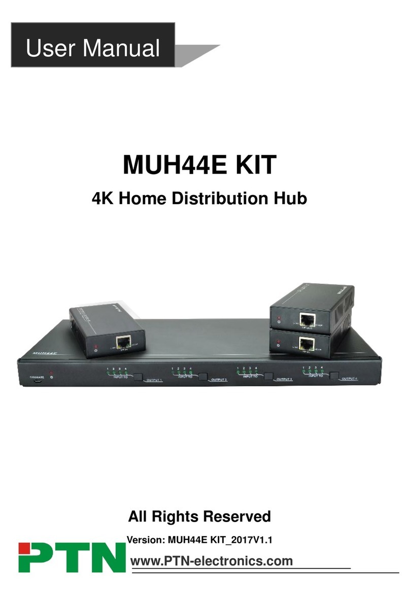 PTN MUH44E KIT user manual