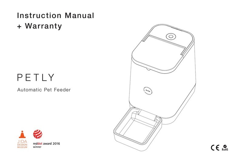 RINN PETLY Instruction manual & warranty
