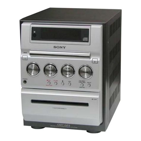 Sony HCD-GP5 User manual