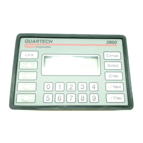 Quartech 2800 product manual