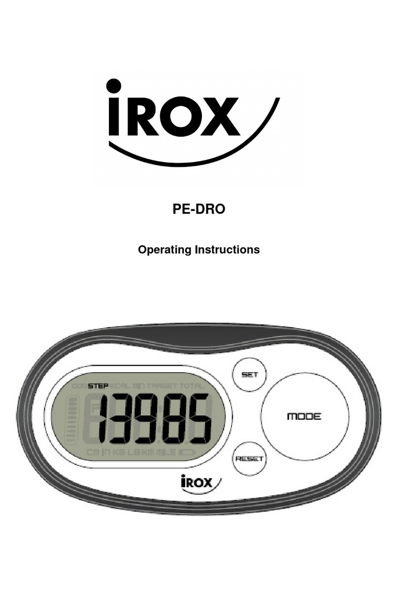 IROX PE-DRO operating instructions