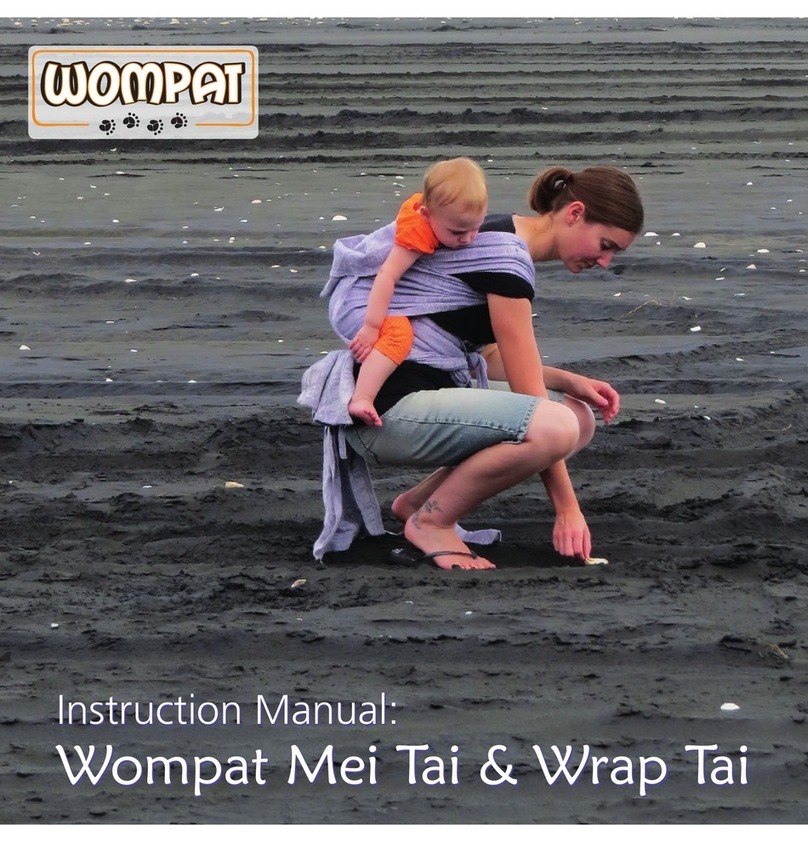 Liinalapsi Oy Wompat Mei Tai instruction manual