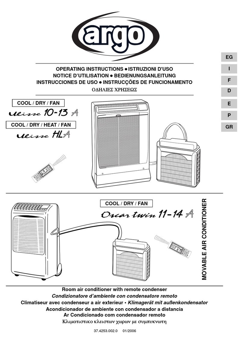 Argo Ulisse 10-13A User manual