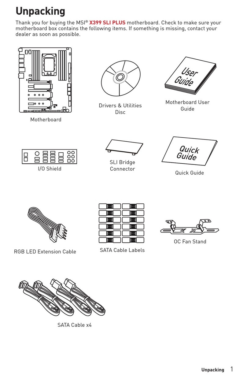 MSI X399 SLI PLUS user manual