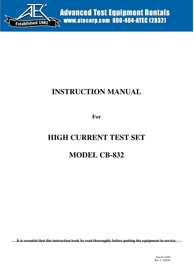 Multi-Amp CB-832 instruction manual