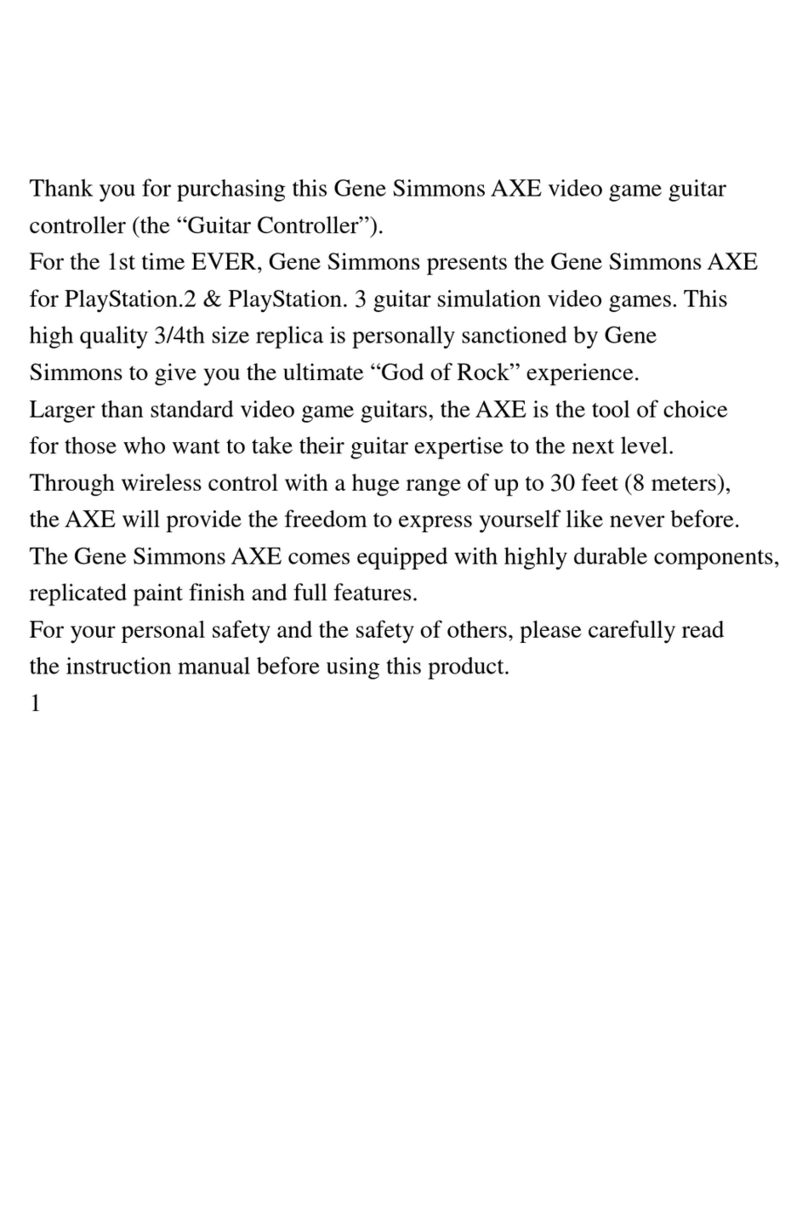 Gene Simmons? AXE User manual