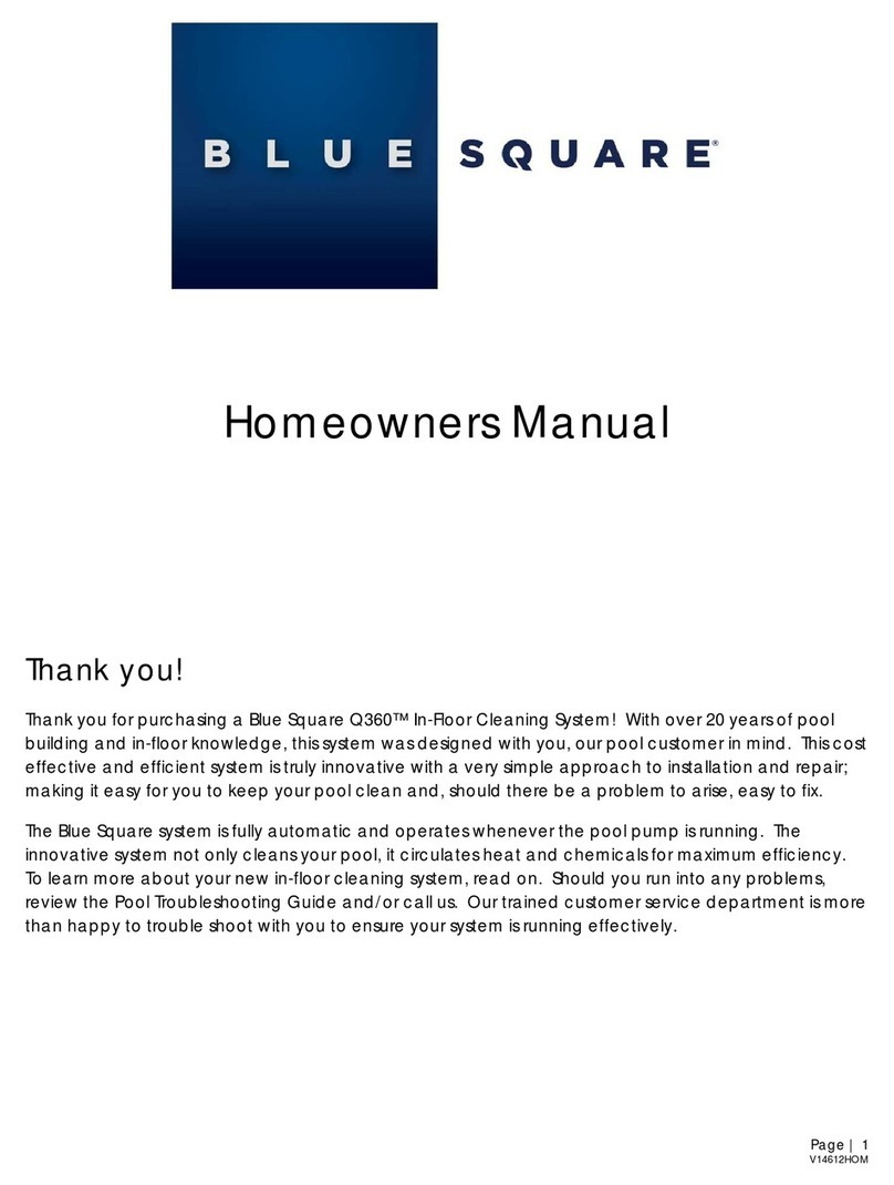 Blue Square Q360 Homeowner's manual