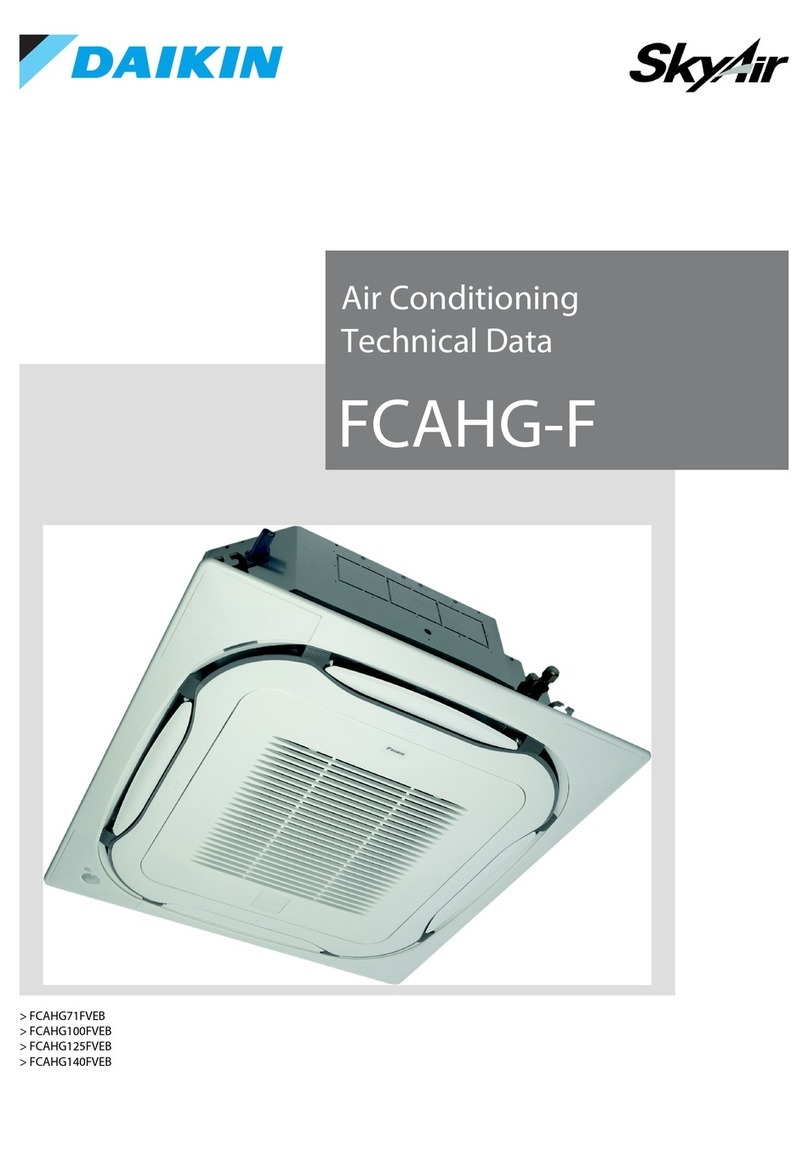 Daikin FCAHG71FVEB Instruction manual