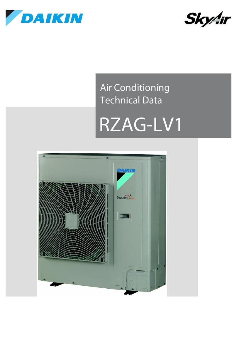Daikin RZAG-LV1 Instruction manual
