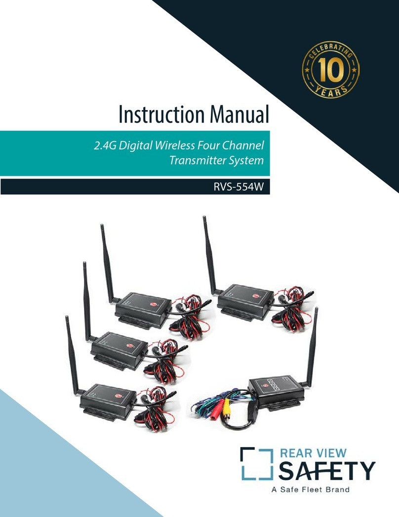 Rear view safety RVS-554W instruction manual