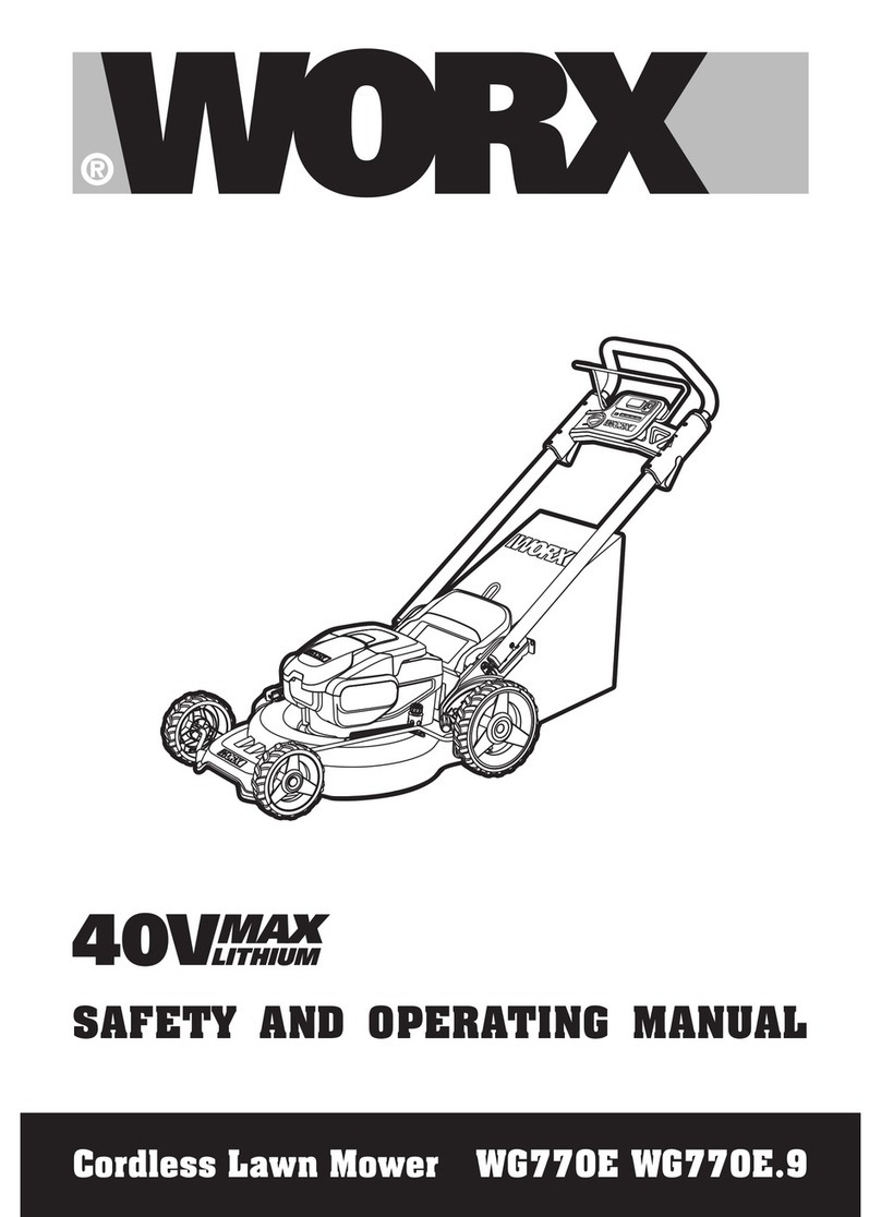 Worx WG770E Installation manual