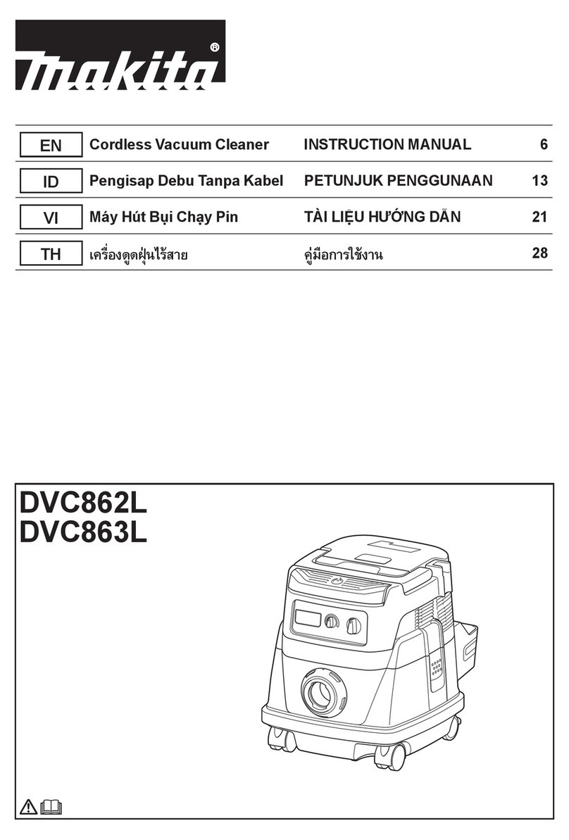Makita DVC862L User manual Makita DVC862L User manual