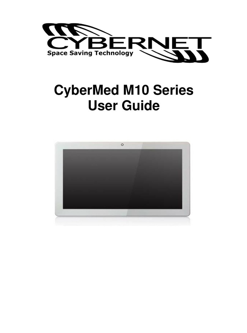 Cybernet CyberMed M10 Series User manual