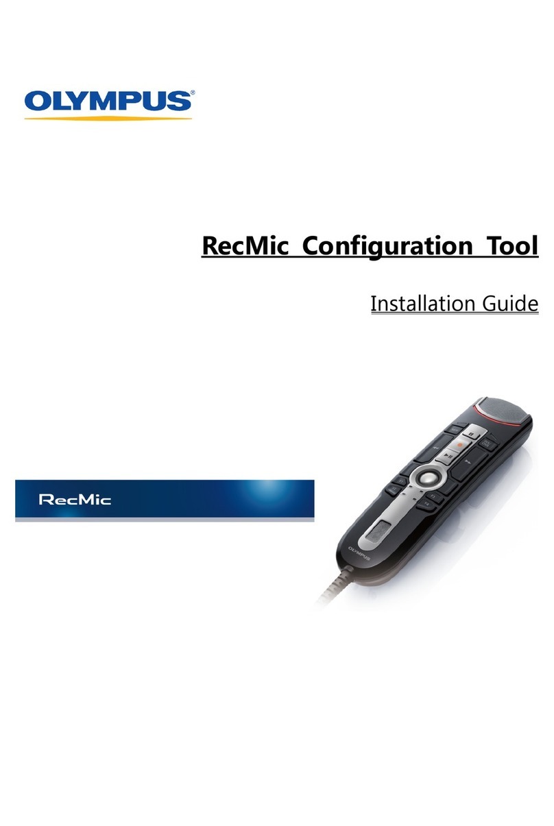 Olympus RecMic installation guide