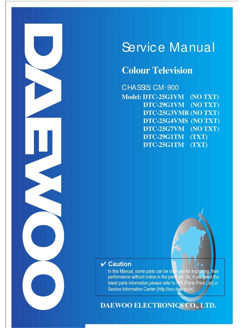 Daewoo DTC-25G1VM User manual