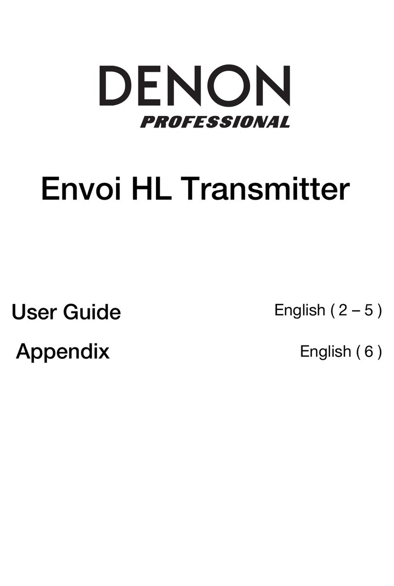 Denon Envoi HL user guide