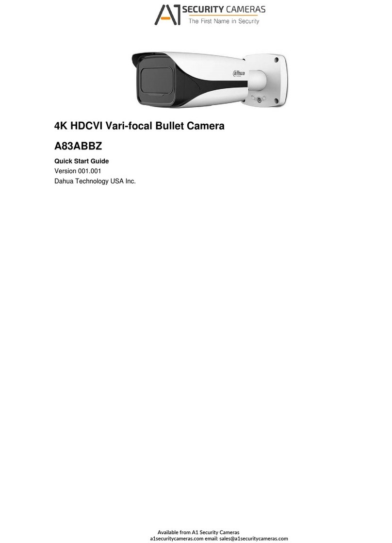 Dahua A83ABBZ User manual