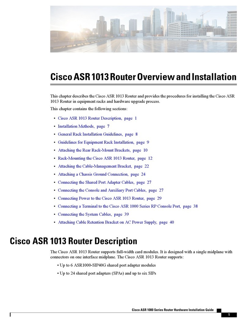 Cisco ASR 1013 User manual