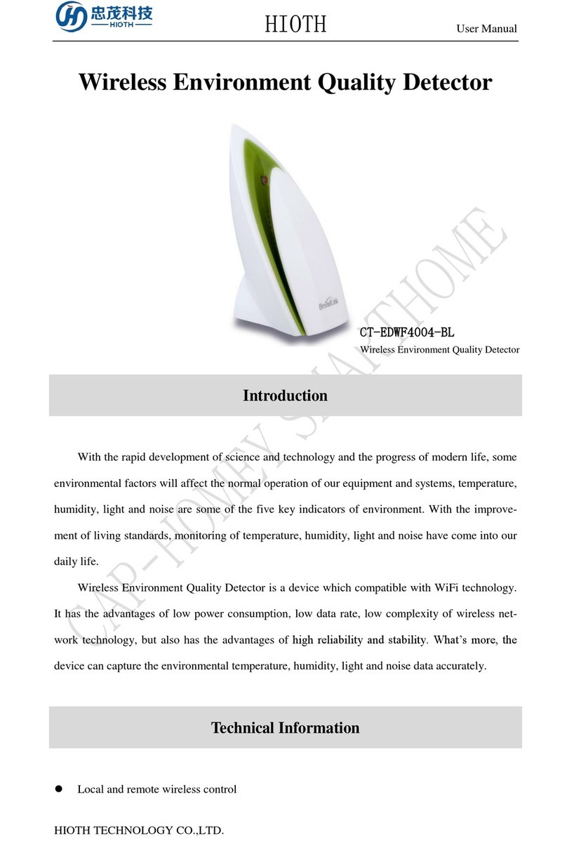 Hioth CT-EDWF4004-BL user manual