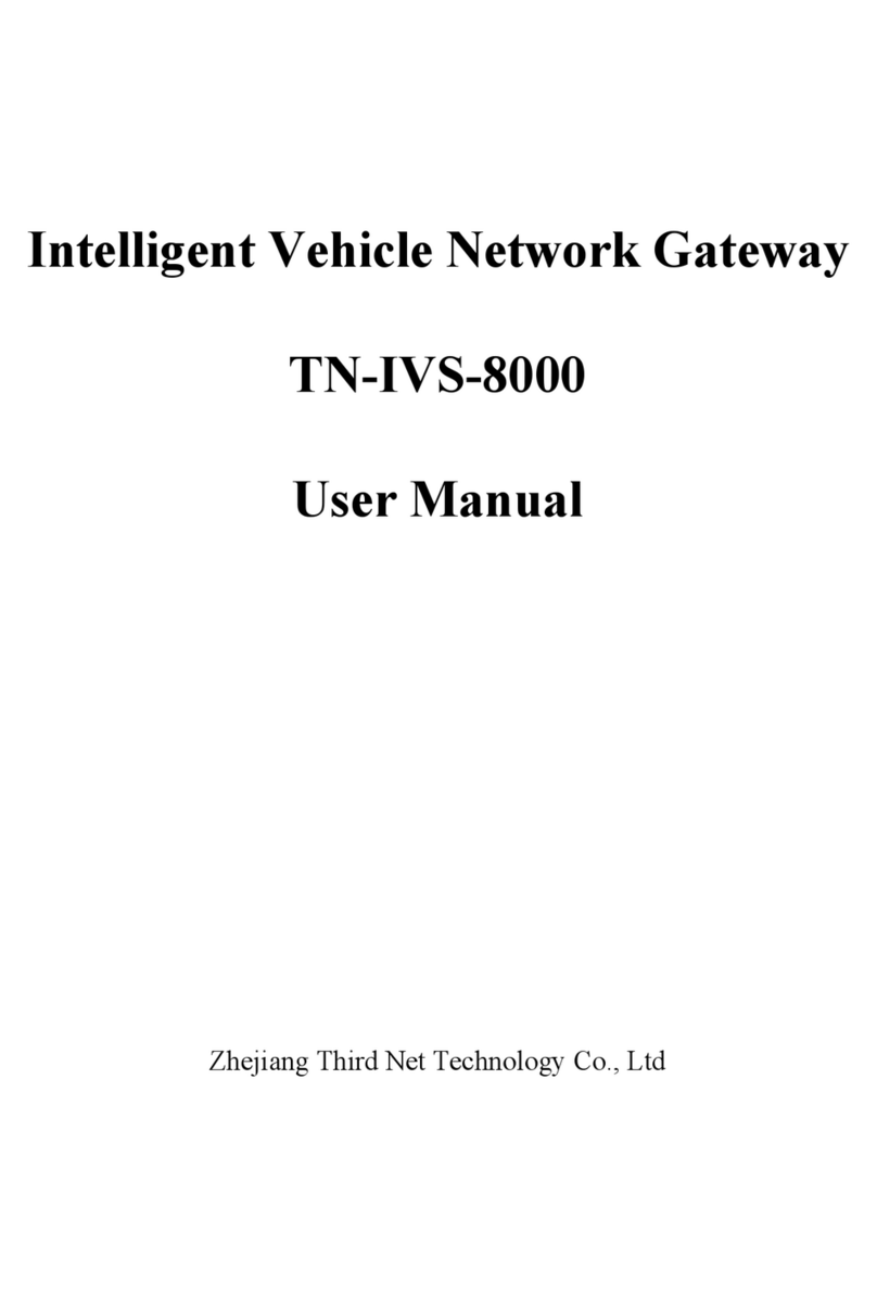 Zhejiang Third Net Technology Co. TN-IVS-8000 user manual