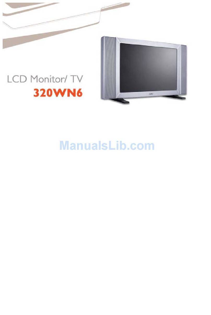 Philips 320WN6 User manual