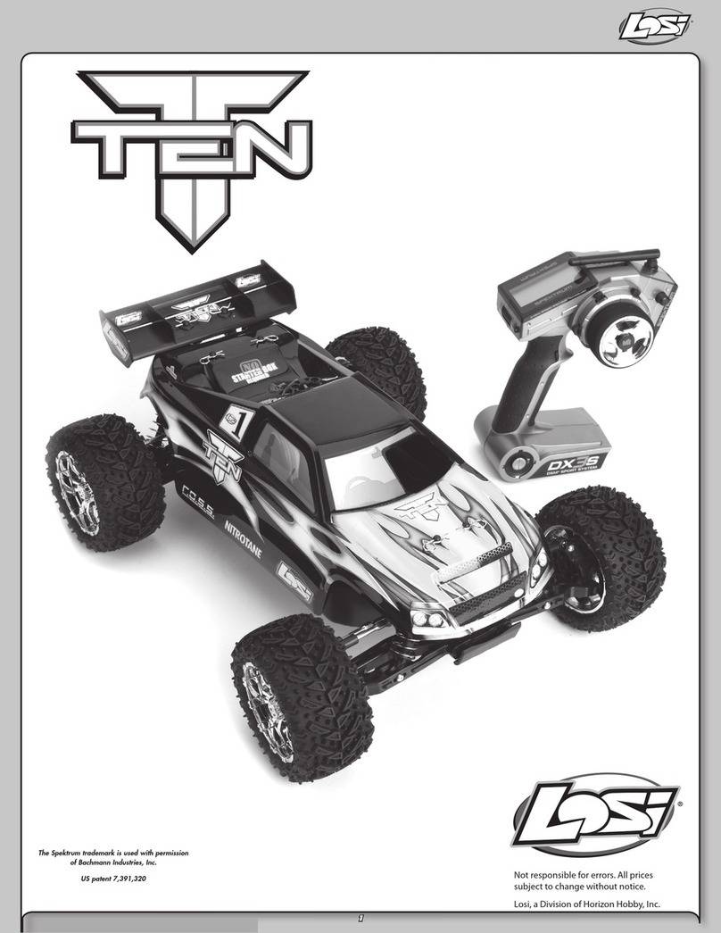 Horizon Hobby LOSB0126 User manual