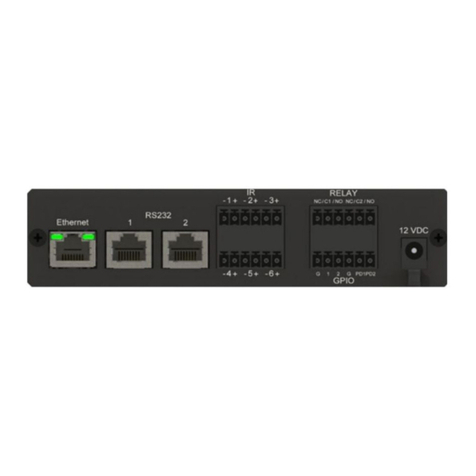 Savant SSC-0012 Quick reference guide