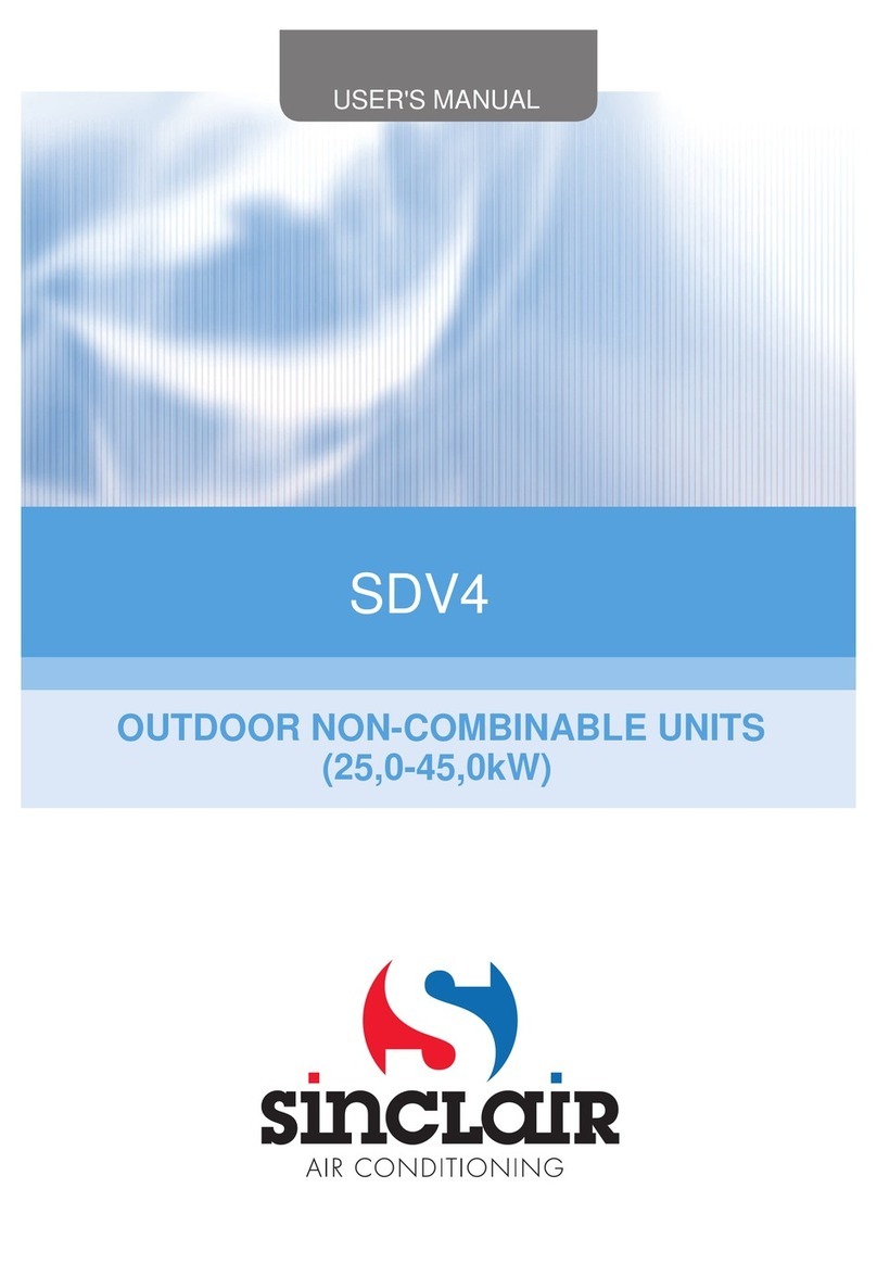 Sinclair SDV4 series User manual Sinclair SDV4 series User manual