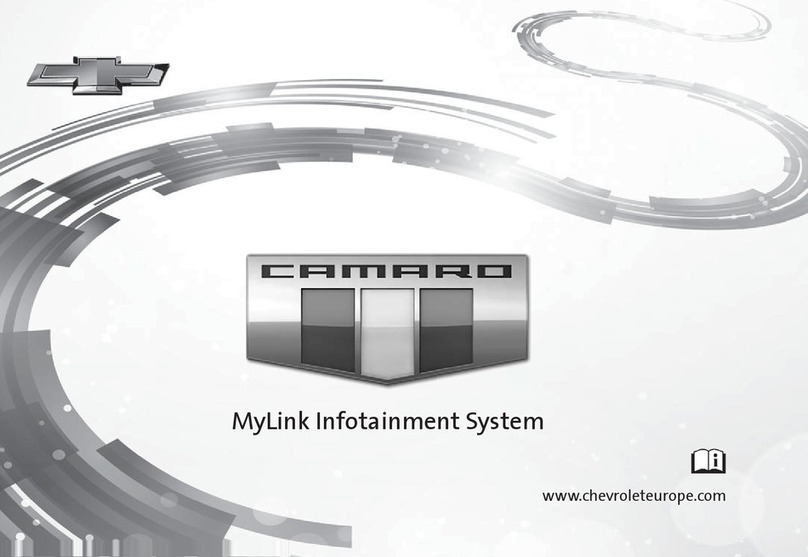 Chevrolet Camaro MyLink Infotainment System 2017 manual Chevrolet Camaro MyLink Infotainment System 2017 manual