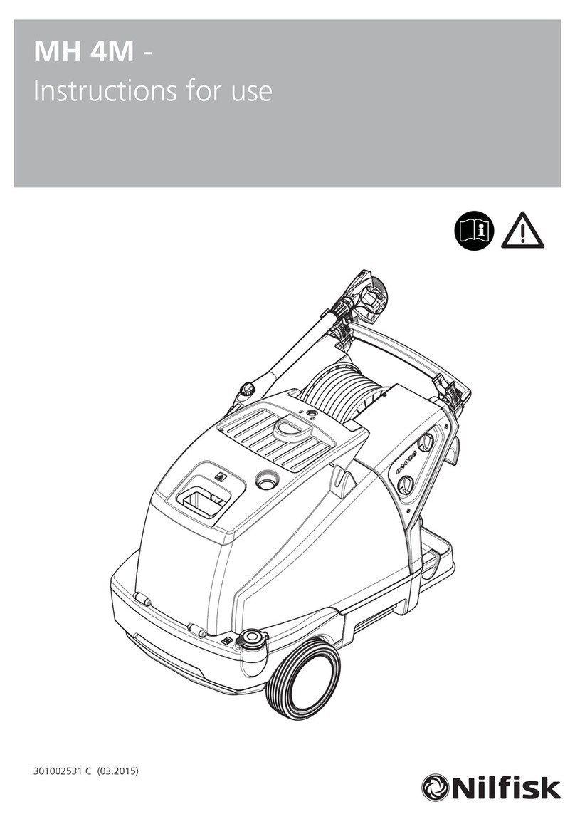 Nilfisk-Advance MH 4M User manual