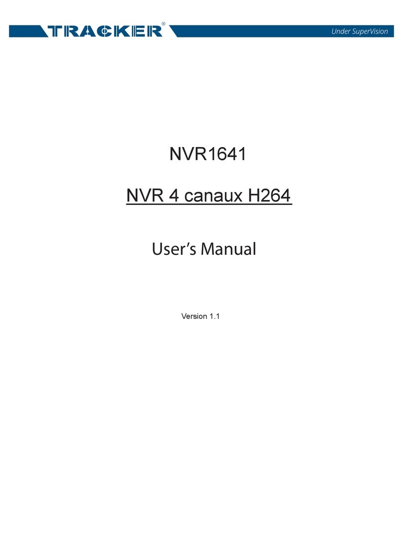 Tracker NVR1641 user manual