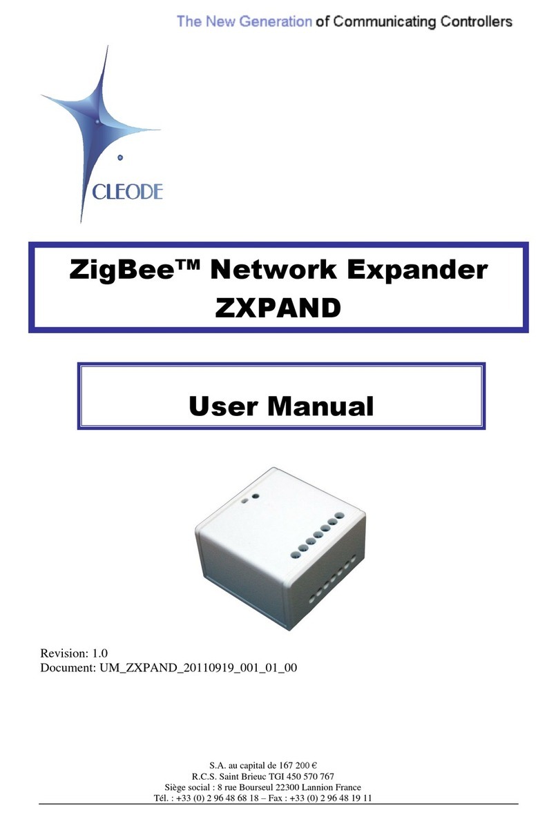 Cleode ZXPAND user manual
