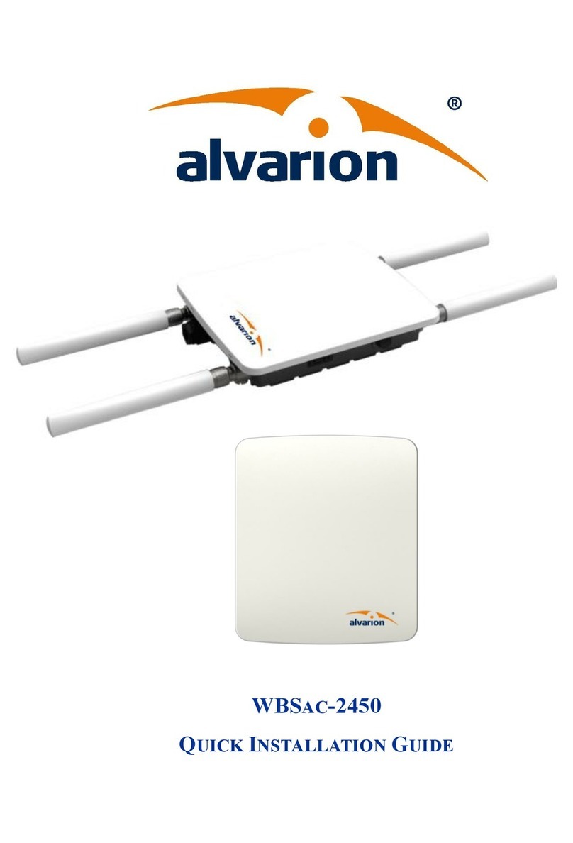 Alvarion WBSAC-2450 User manual