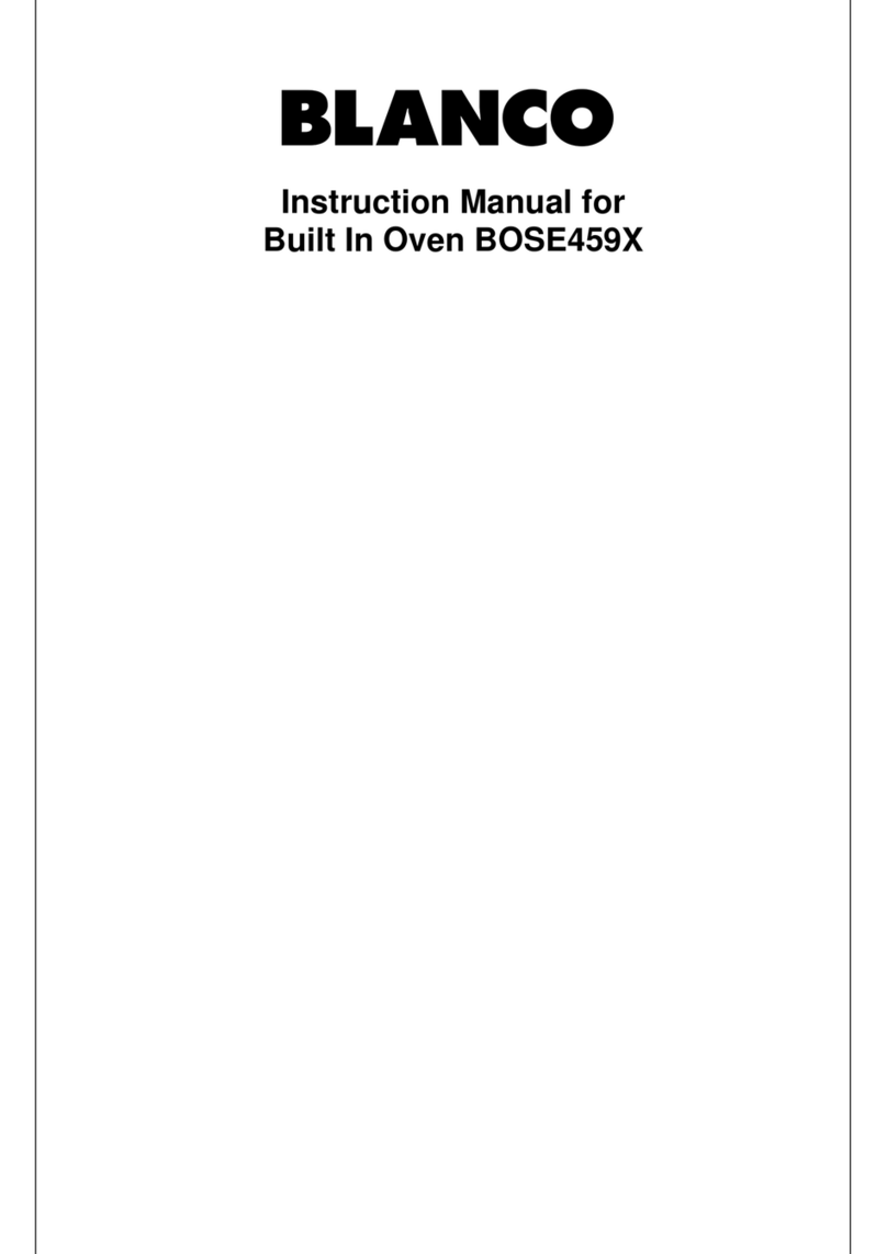 Blanco BOSE459X User manual Blanco BOSE459X User manual