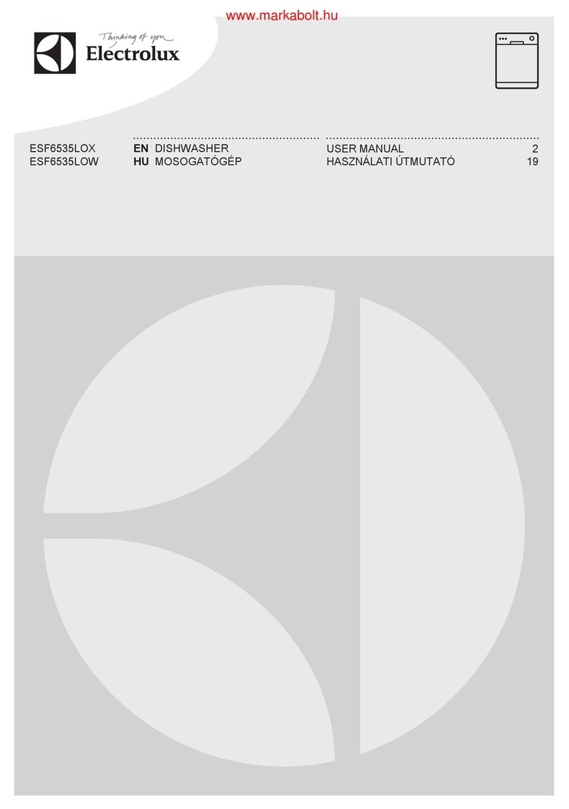 Electrolux ESF6535LOX User manual
