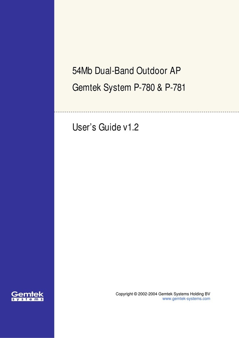 Gemtek Systems P-780 user guide