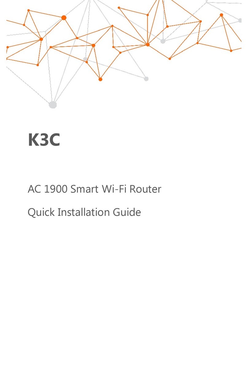 K3C AC 1900 Quick installation guide